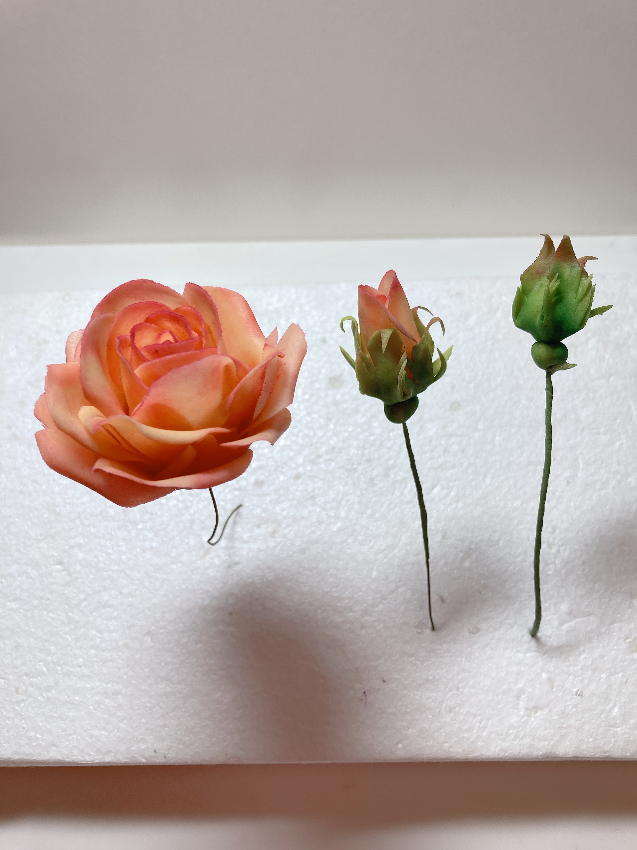 講師が制作したサンプル花材